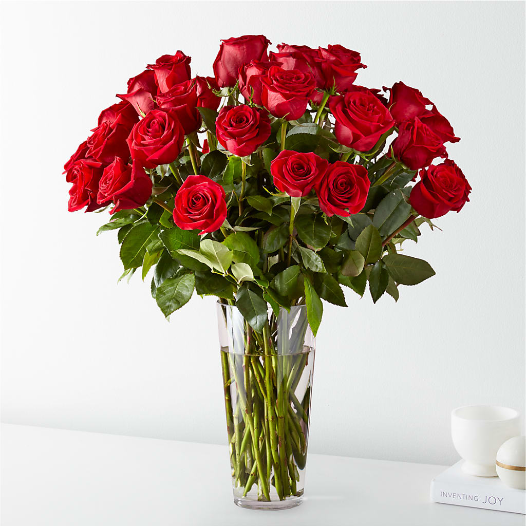 Long Stem Red Rose Bouquet – BUEHLER'S FLORAL, Wooster OH