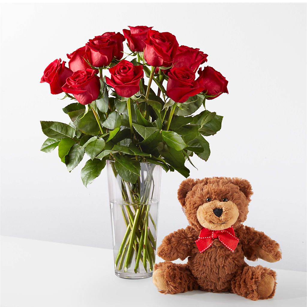 Romantic Long Stem Red Rose Bouquet Bundles – BUEHLER'S FLORAL, Wooster OH