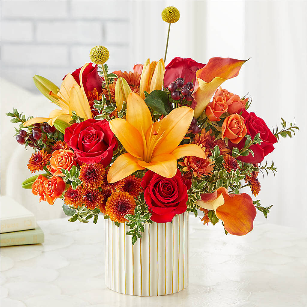 Scarlet Skies Bouquet – BUEHLER'S FLORAL, Wooster OH