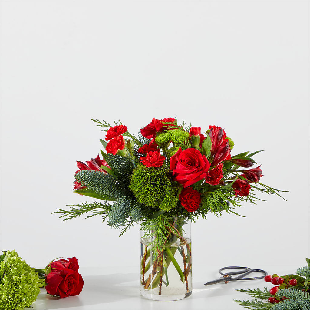 Merry Moment Bouquet – A Florist Original – BUEHLER'S FLORAL, Wooster OH