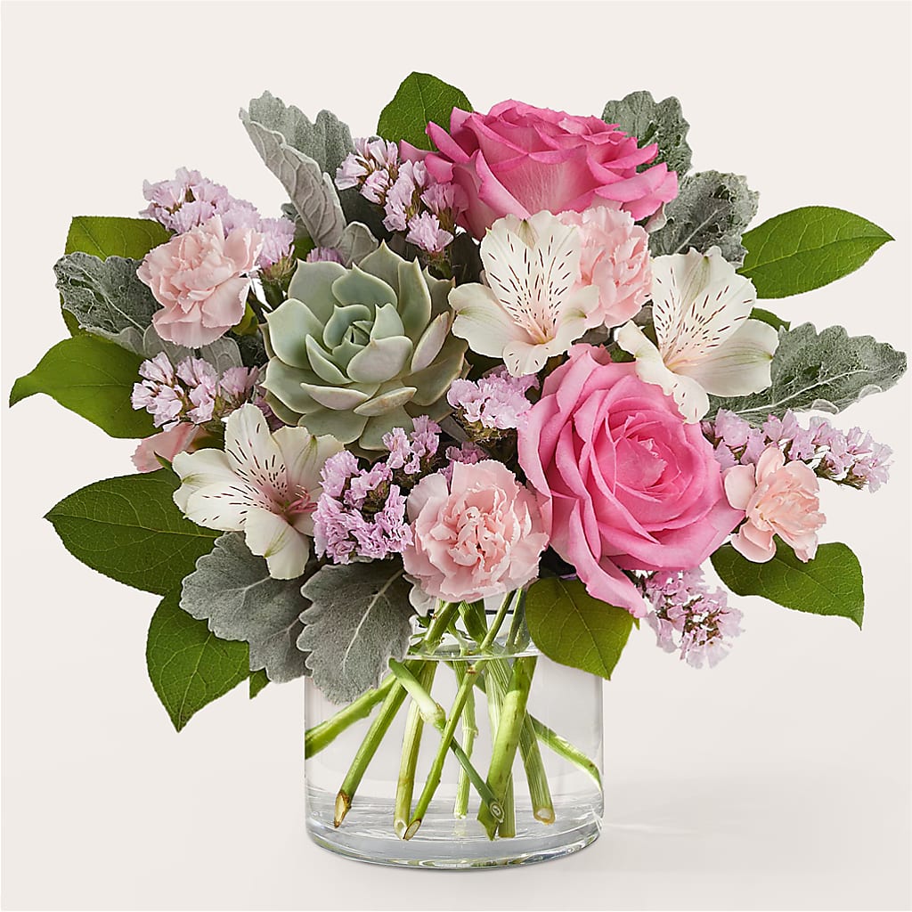 Dusty Rose Bouquet – BUEHLER'S FLORAL, Wooster OH