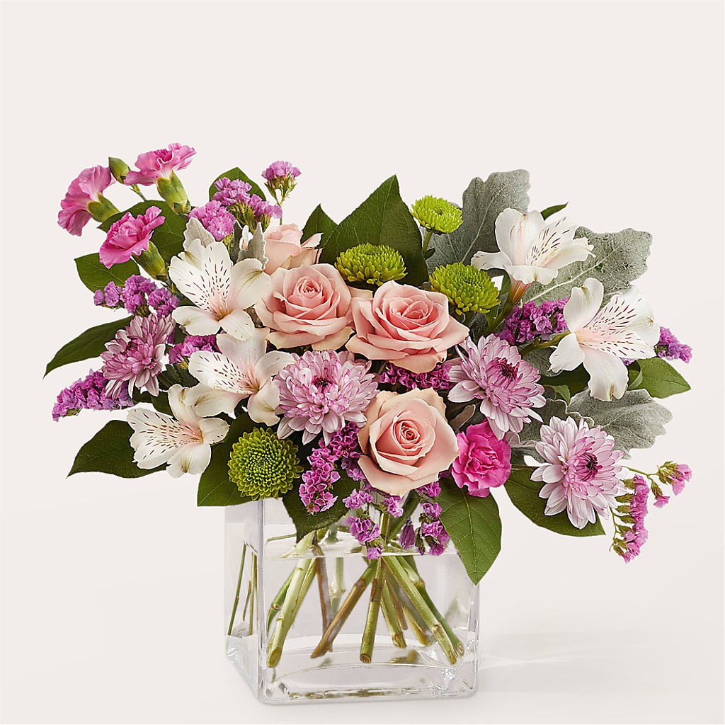 Pink Suede Bouquet – BUEHLER'S FLORAL, Wooster OH