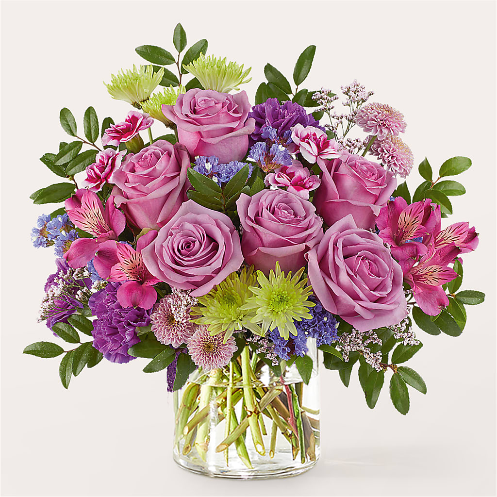 Glass Half Full Bouquet – BUEHLER'S FLORAL, Wooster OH