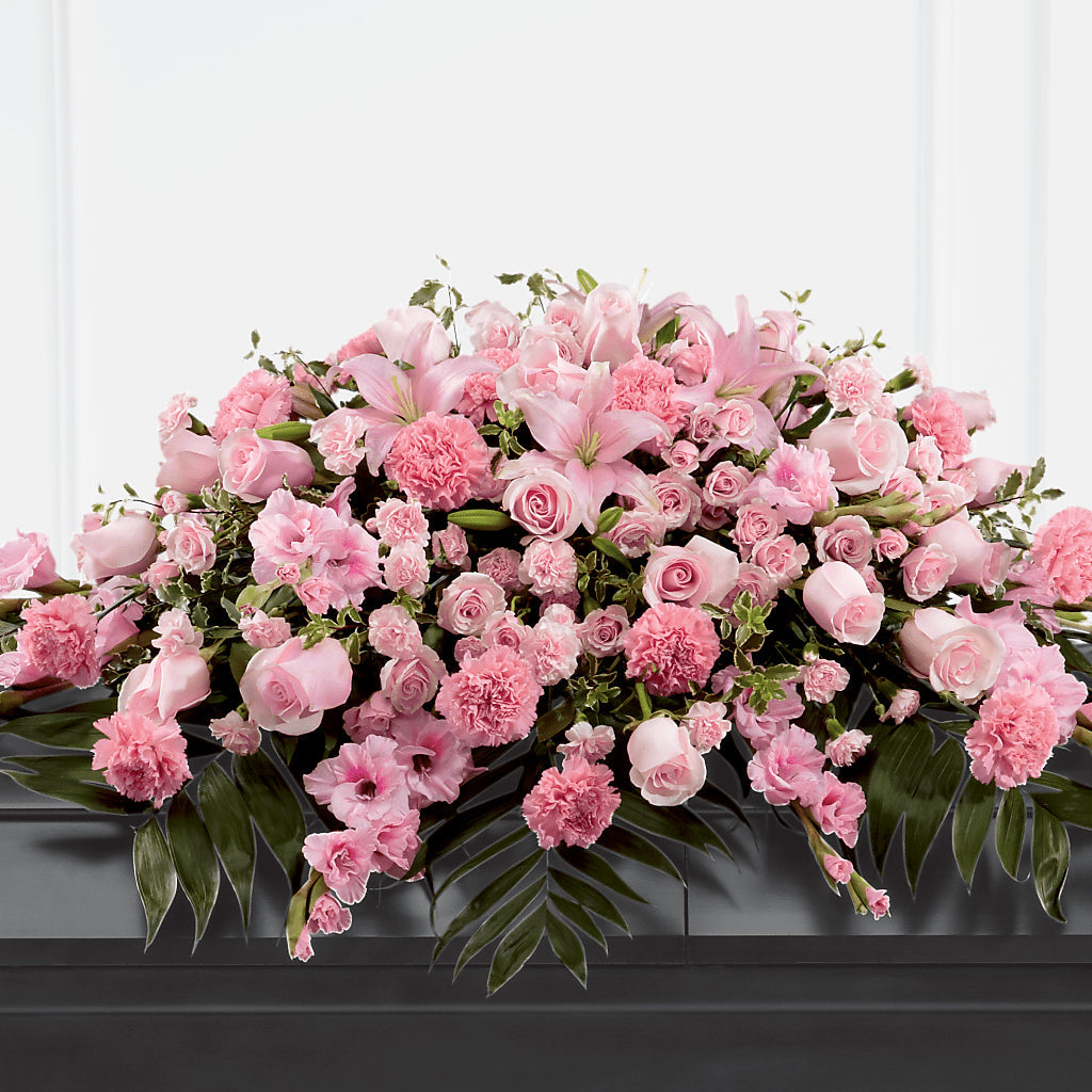 Garden of Comfort Casket Spray (Standard) – BUEHLER'S FLORAL, Wooster OH