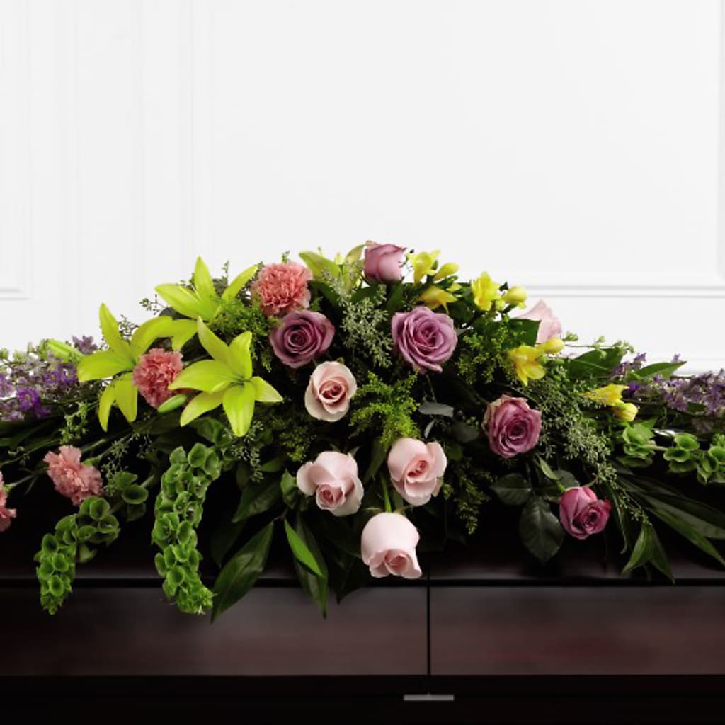 Forever Beloved Casket Spray – BUEHLER'S FLORAL, Wooster OH