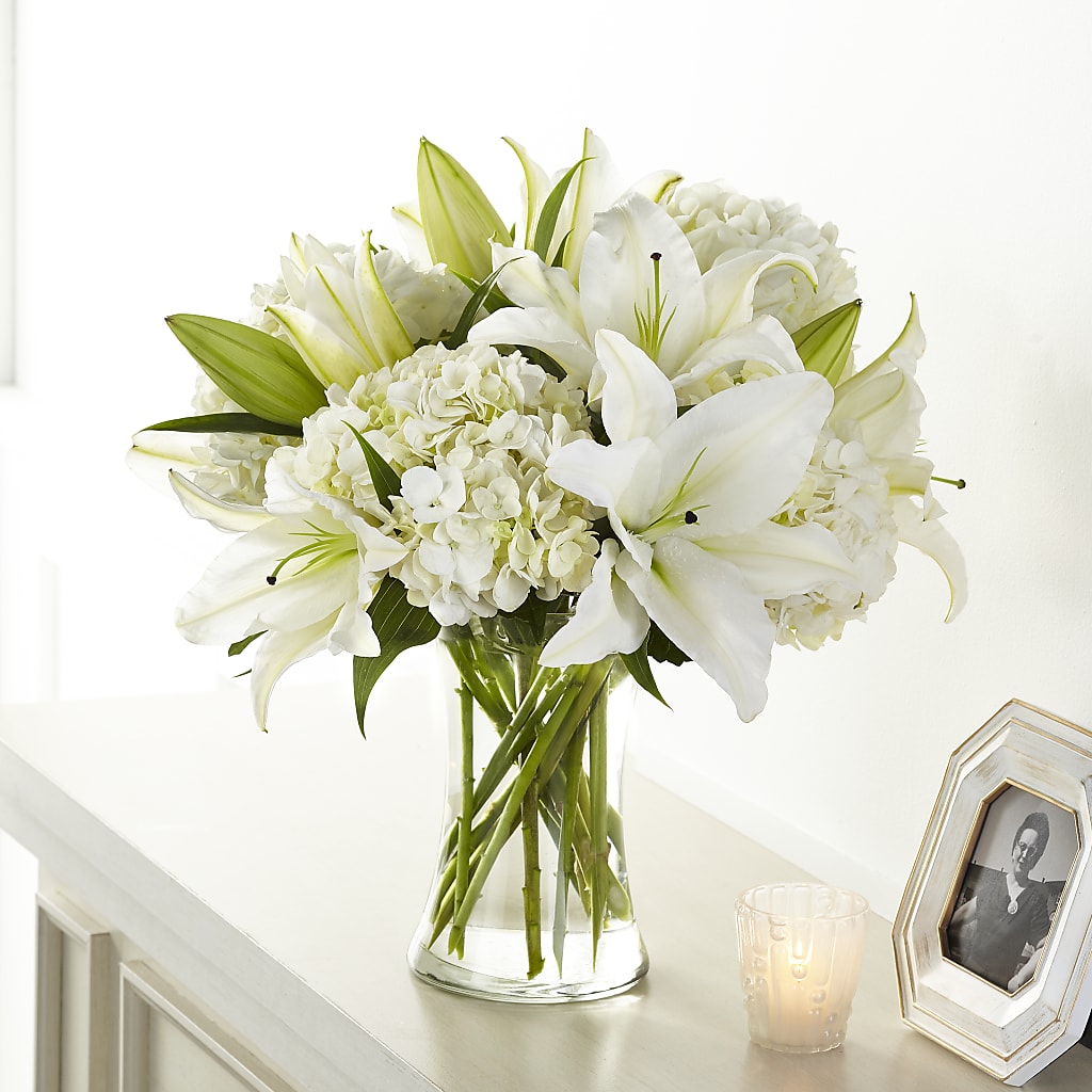 Compassionate Lily Bouquet – BUEHLER'S FLORAL, Wooster OH
