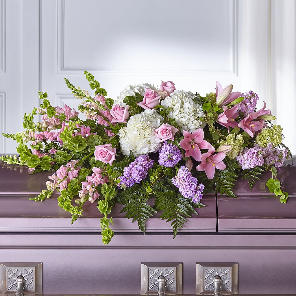 Life's Gratitude Casket Spray – BUEHLER'S FLORAL, Wooster OH
