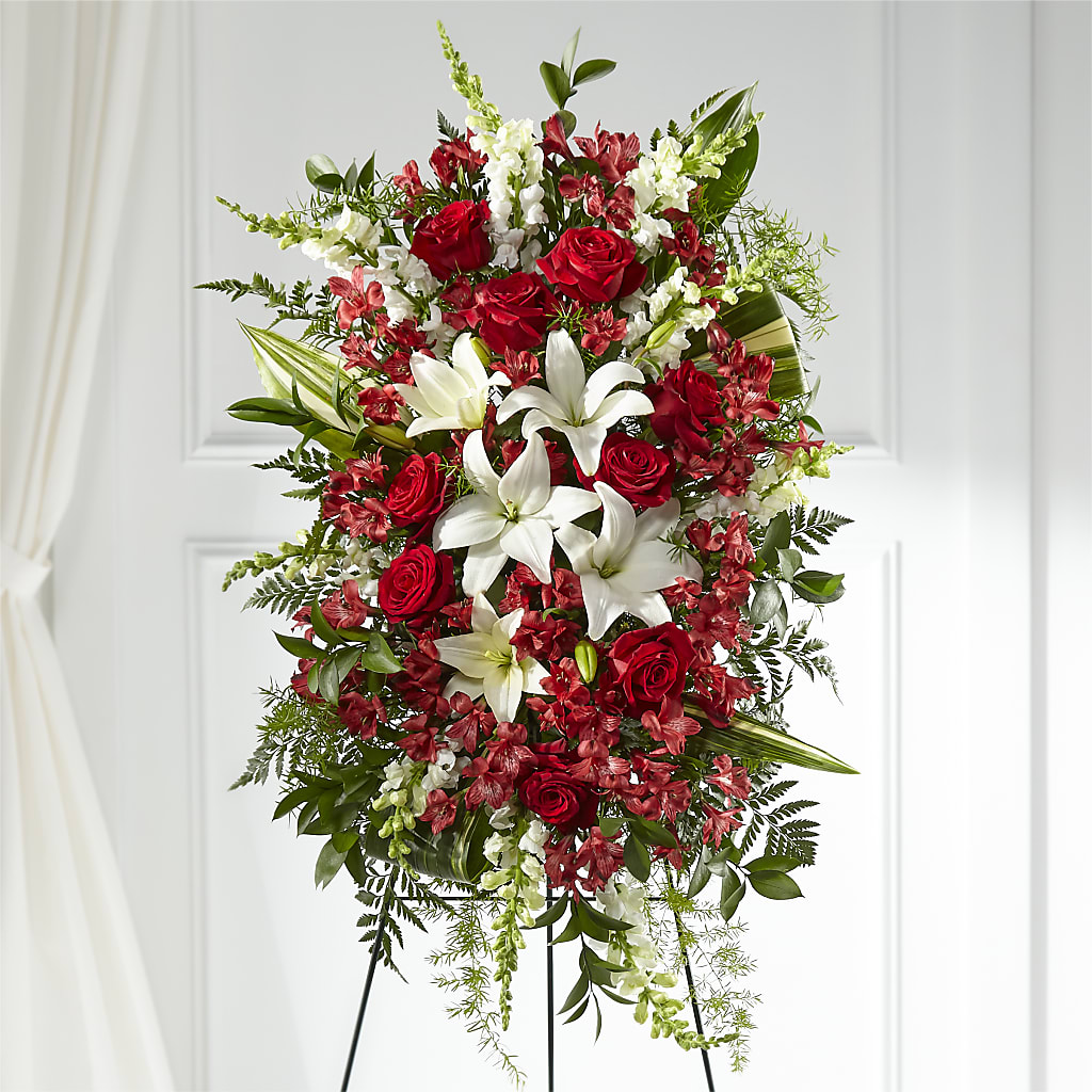 Everlasting Memory Standing Spray – BUEHLER'S FLORAL, Wooster OH