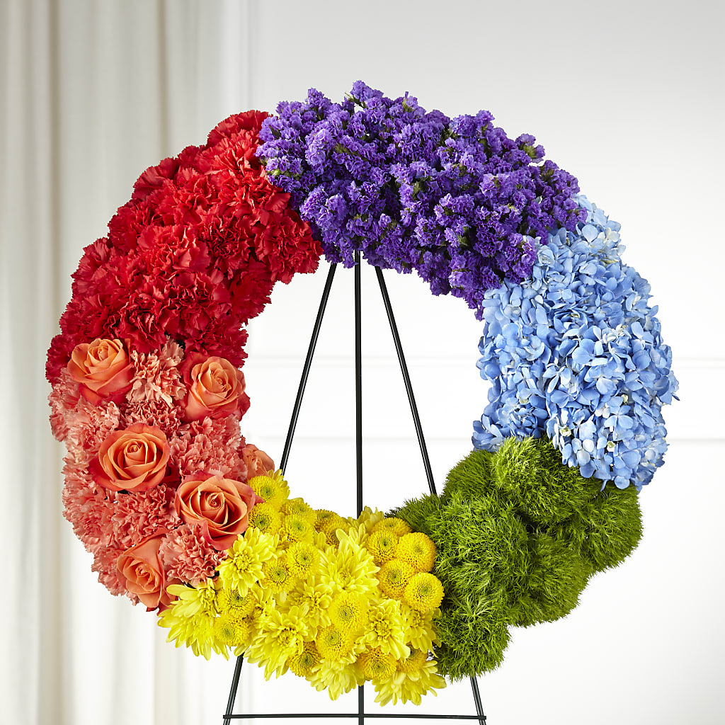 Circle of Love Wreath – BUEHLER'S FLORAL, Wooster OH