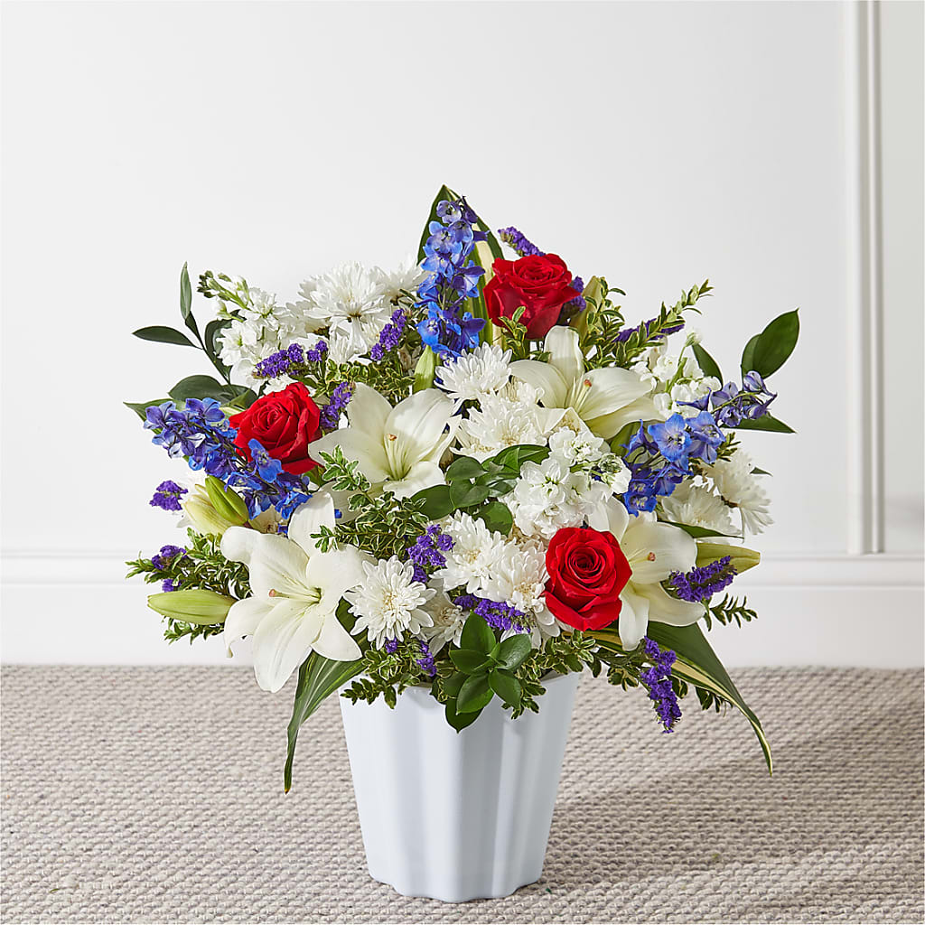 Consoled Floor Basket – BUEHLER'S FLORAL, Wooster OH