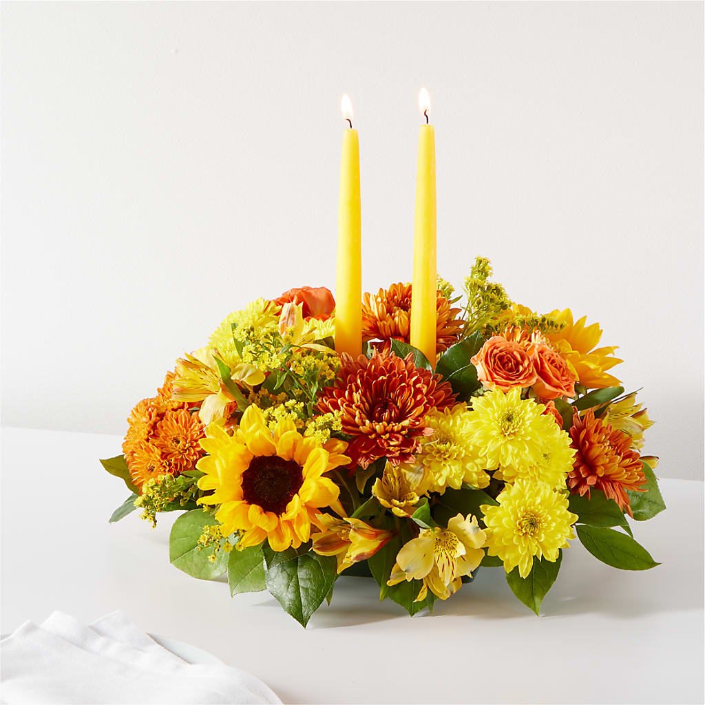 Autumn Harmony Centerpiece – BUEHLER'S FLORAL, Wooster OH