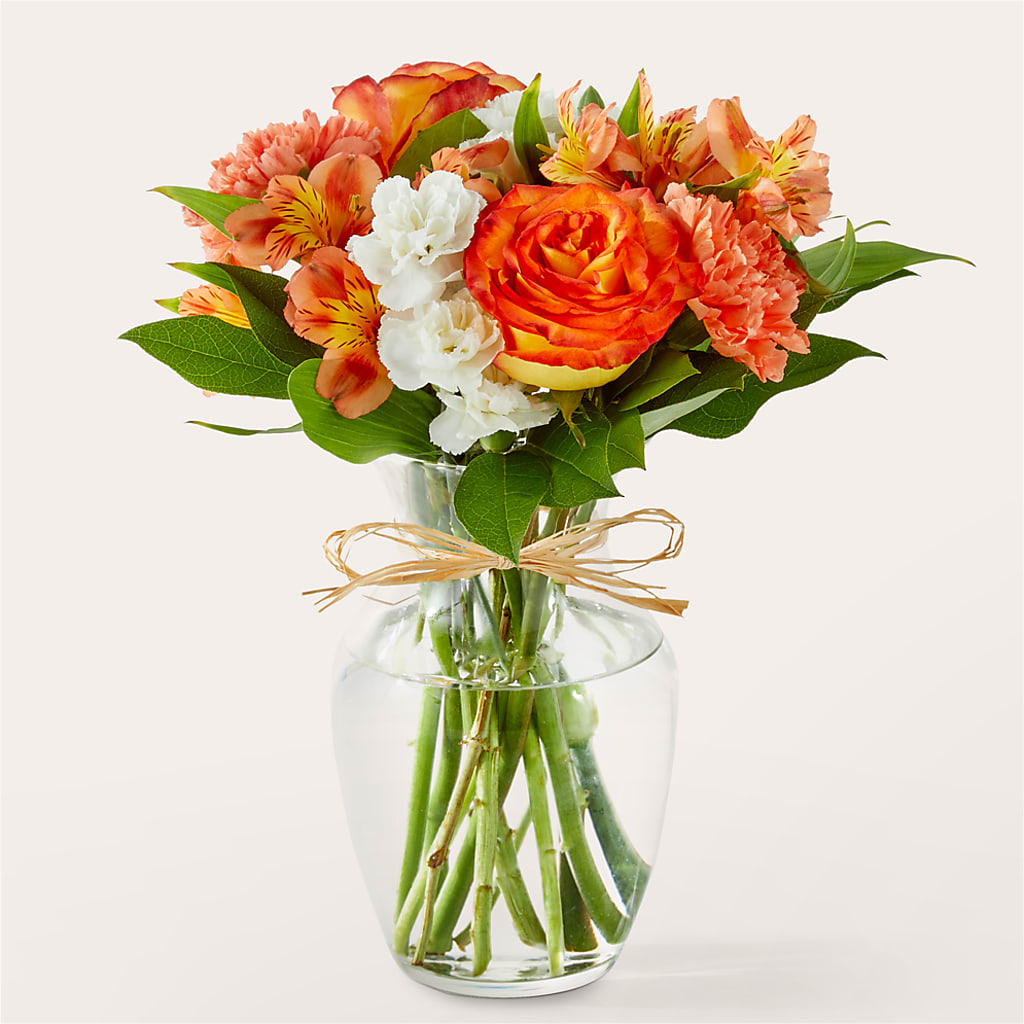 Apricot Glow Bouquet – BUEHLER'S FLORAL, Wooster OH