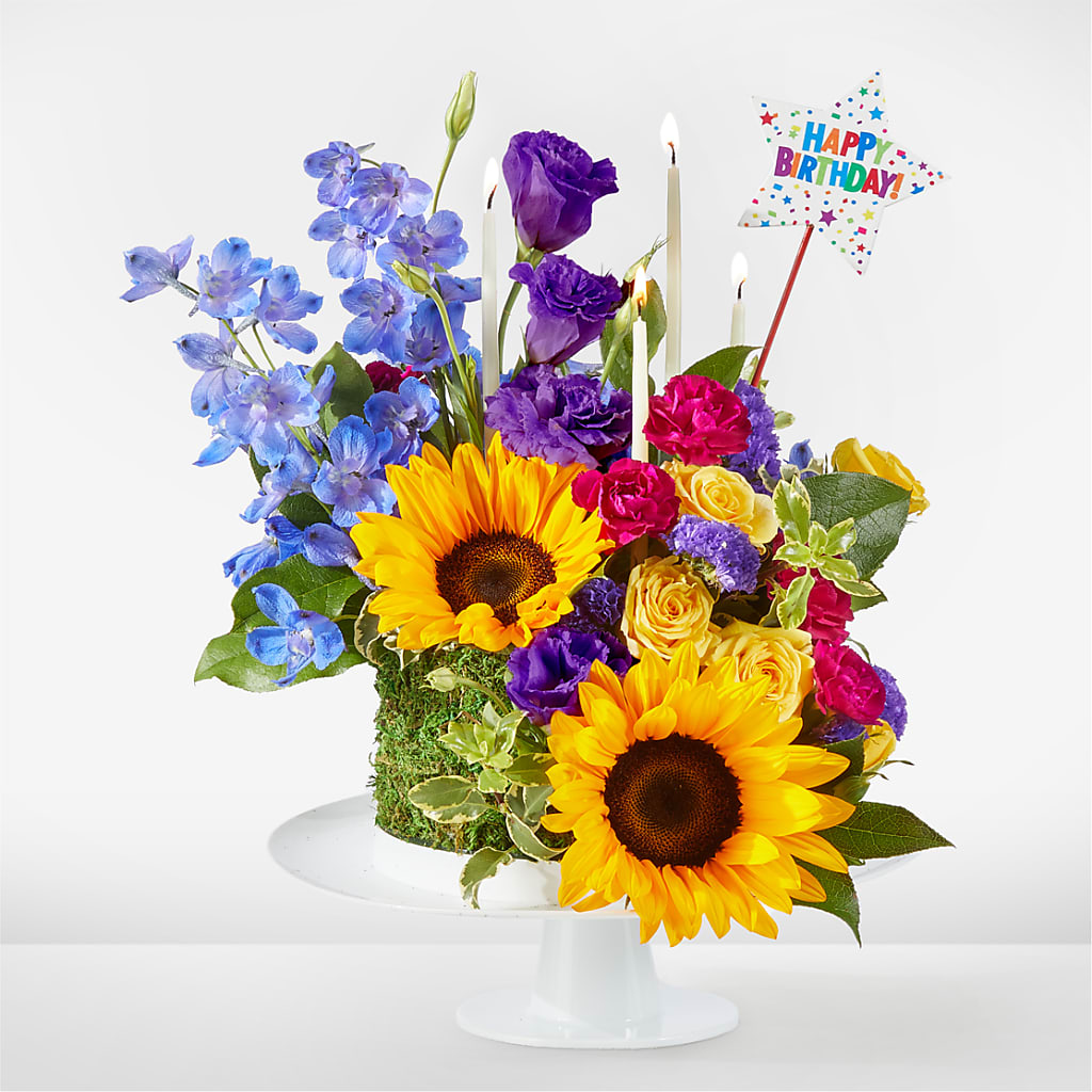 Star of the Day Floral Cake – BUEHLER'S FLORAL, Wooster OH