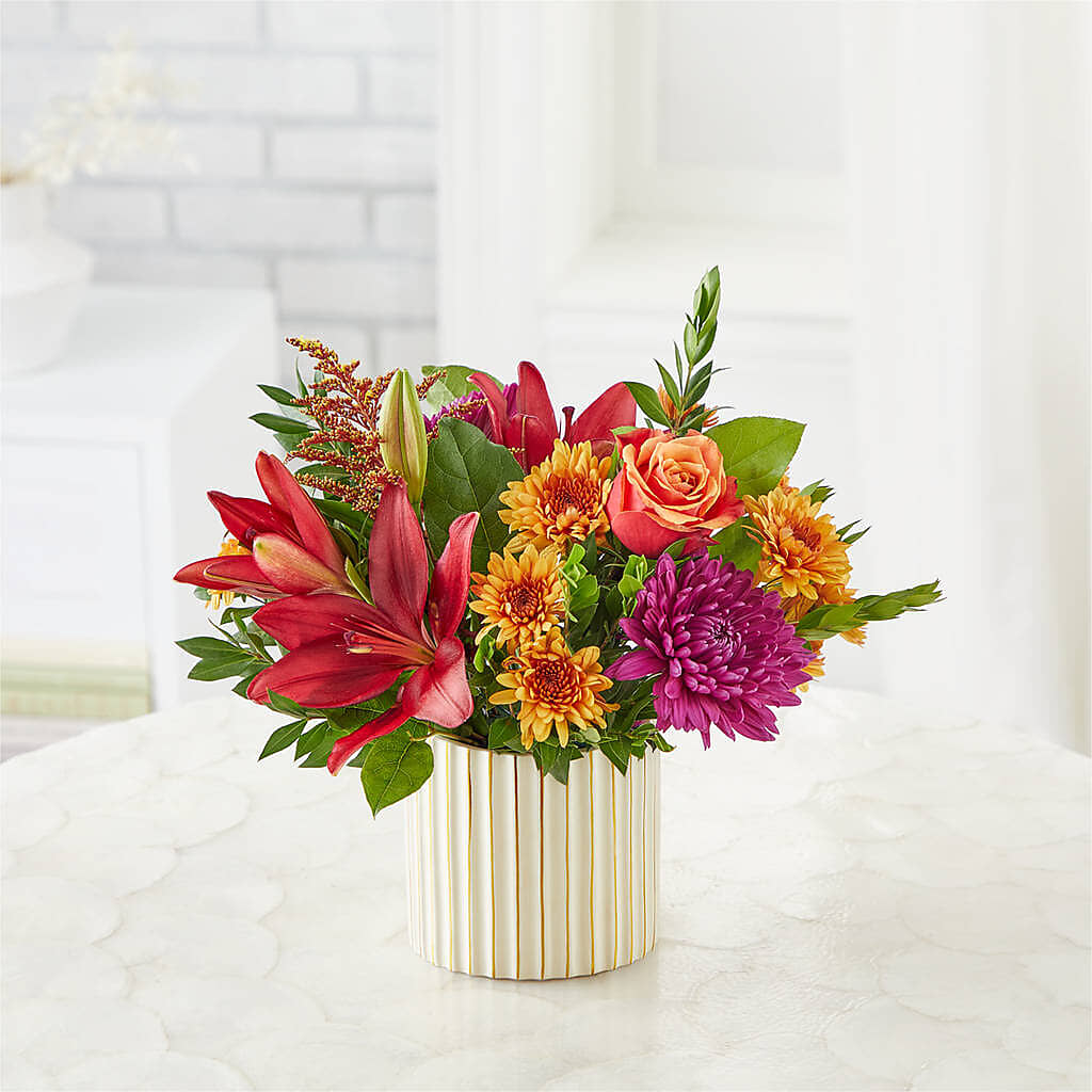 Burgundy Landscape Bouquet – BUEHLER'S FLORAL, Wooster OH