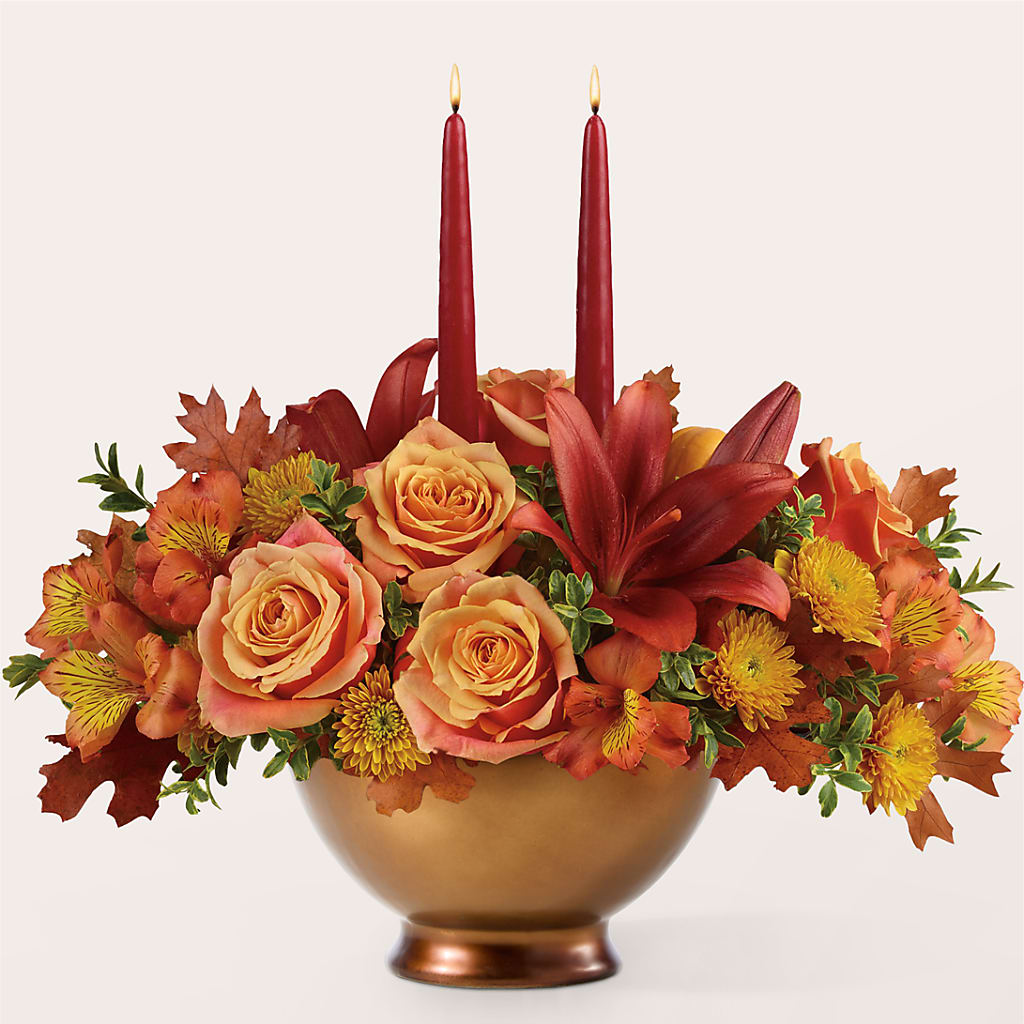 Harvest Table Centerpiece – BUEHLER'S FLORAL, Wooster OH