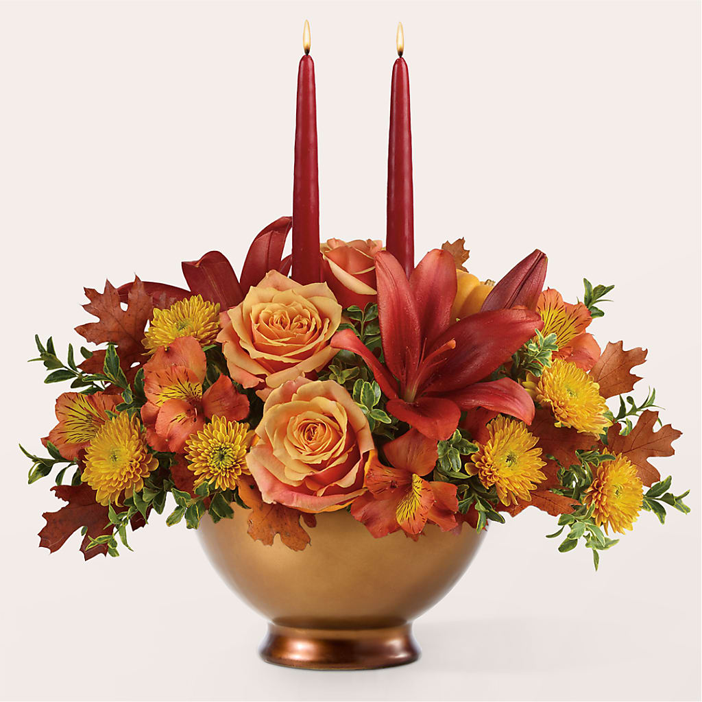 Harvest Table Centerpiece – BUEHLER'S FLORAL, Wooster OH