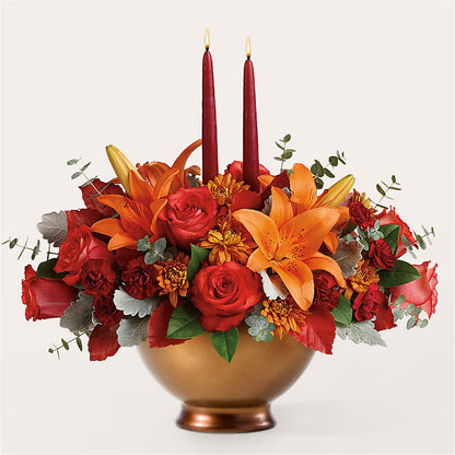 Fruits of Fall Centerpiece – BUEHLER'S FLORAL, Wooster OH