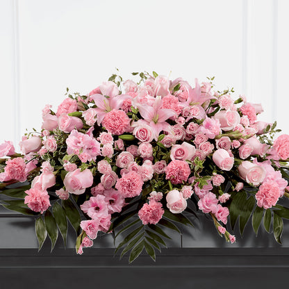 Garden of Comfort Casket Spray (Standard) – BUEHLER'S FLORAL, Wooster OH