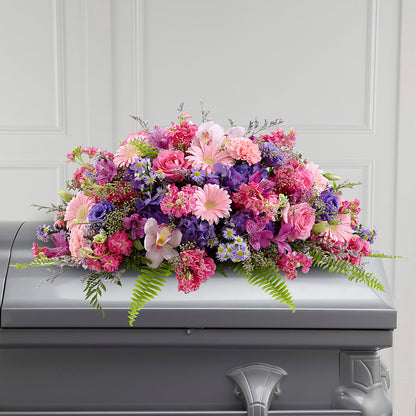Glorious Garden Casket Spray – BUEHLER'S FLORAL, Wooster OH