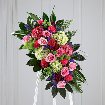Refreshing Mix Standing Spray – BUEHLER'S FLORAL, Wooster OH