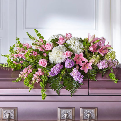 Life's Gratitude Casket Spray – BUEHLER'S FLORAL, Wooster OH