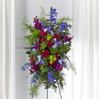 Heavenly Skies Standing Spray – BUEHLER'S FLORAL, Wooster OH