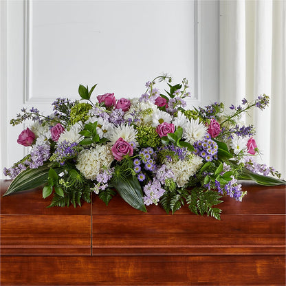 Meadows of Serenity Casket Spray – BUEHLER'S FLORAL, Wooster OH