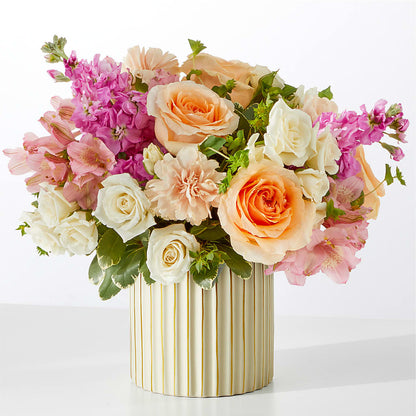 Paradise Bouquet with Ivory Vase – BUEHLER'S FLORAL, Wooster OH