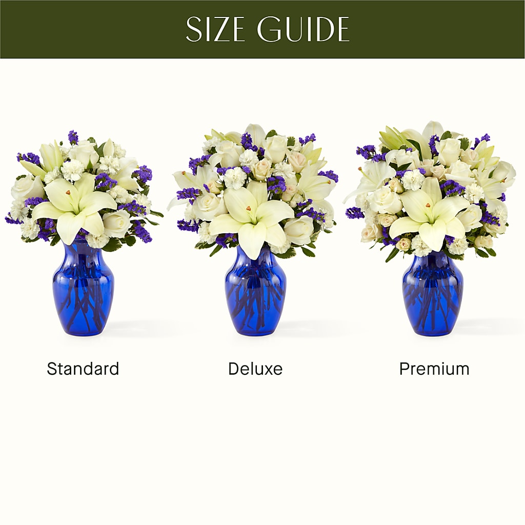 Sapphire Rush Bouquet – BUEHLER'S FLORAL, Wooster OH
