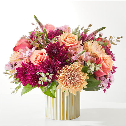 Berry Cobbler Bouquet with Ivory Vase – BUEHLER'S FLORAL, Wooster OH