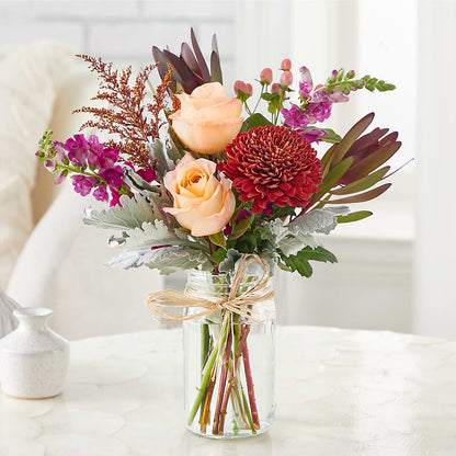Moody Hues Bouquet – BUEHLER'S FLORAL, Wooster OH