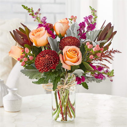 Moody Hues Bouquet – BUEHLER'S FLORAL, Wooster OH