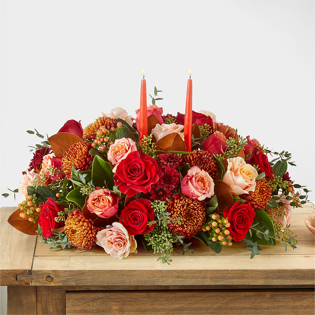 Gather Near Centerpiece – BUEHLER'S FLORAL, Wooster OH