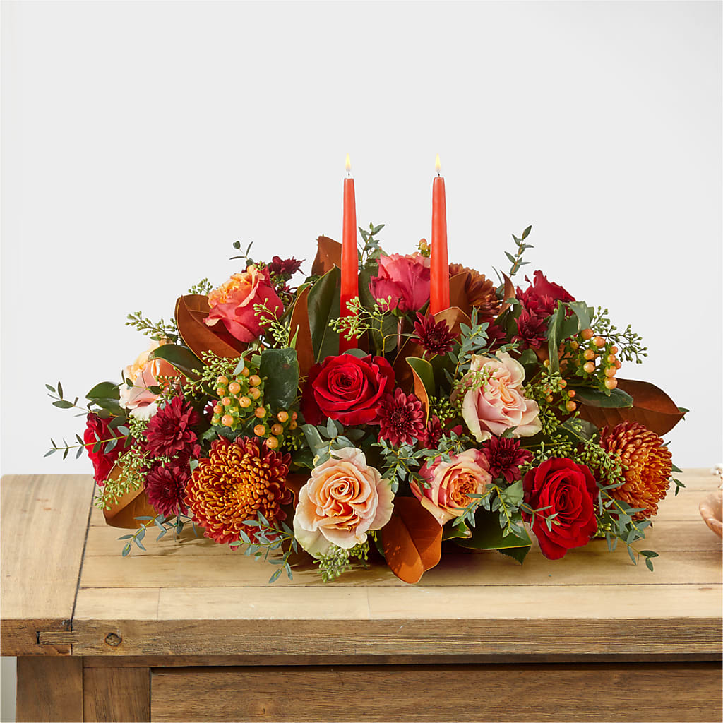 Gather Near Centerpiece – BUEHLER'S FLORAL, Wooster OH