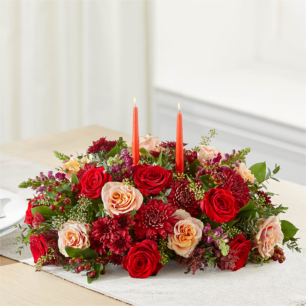 Most Thankful Centerpiece – BUEHLER'S FLORAL, Wooster OH