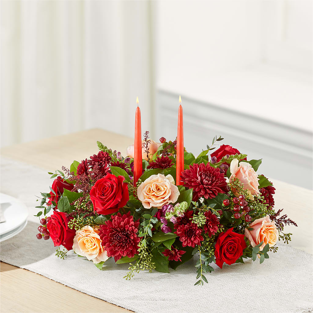 Most Thankful Centerpiece – BUEHLER'S FLORAL, Wooster OH